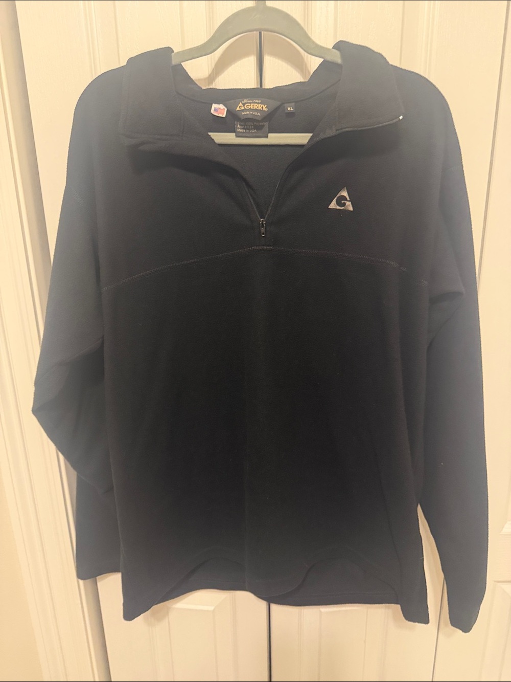Gerry - Men's Black Half-Zip Pullover fleece